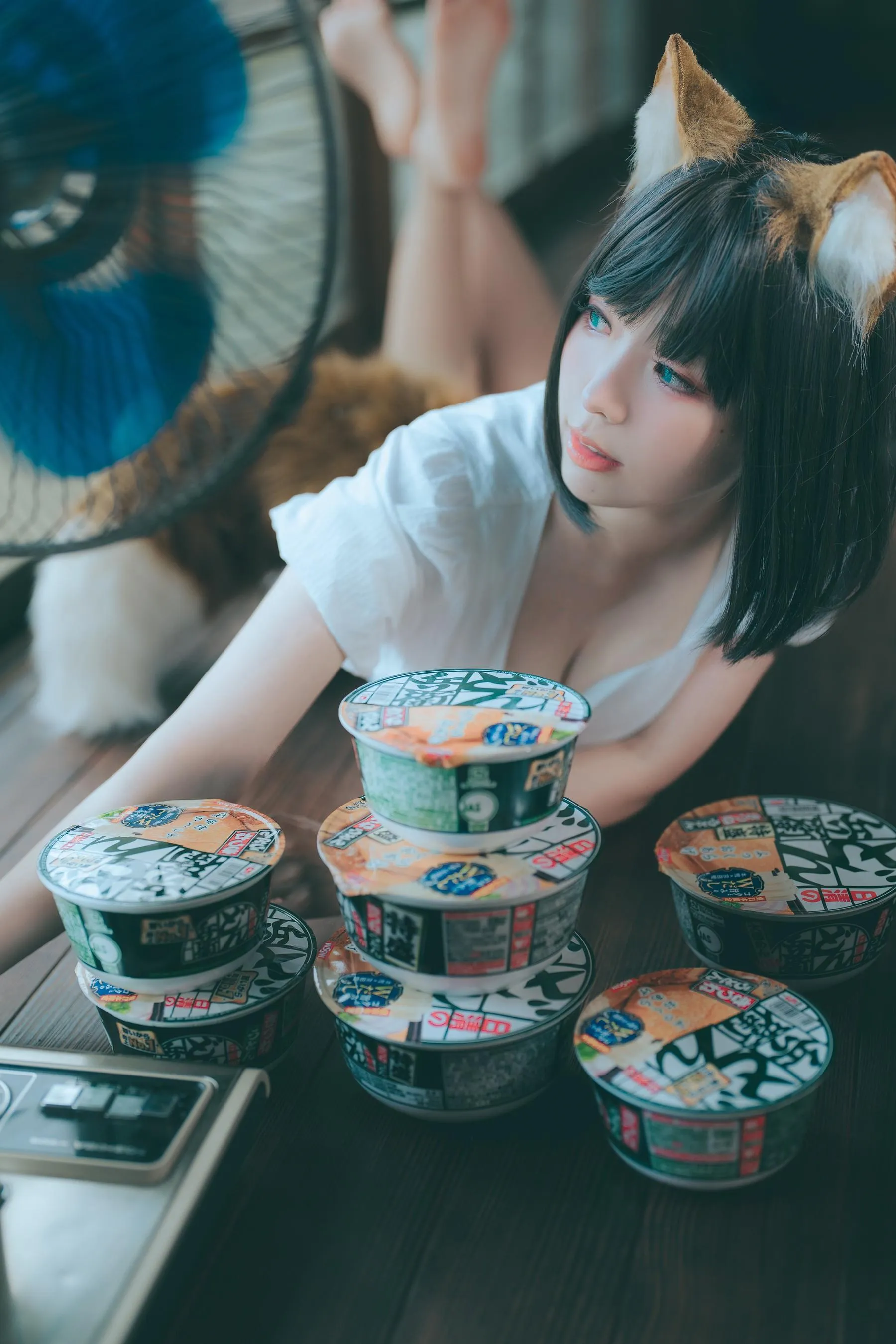 ElyEE子 – NO.114 2023.July B-Dongitsune ~White dress 白洋裝狐少女 [60P]插图4